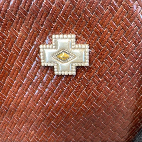 Zippo Leather Handled Tote Shoulder Bag Made in USA - Picture 14 of 15